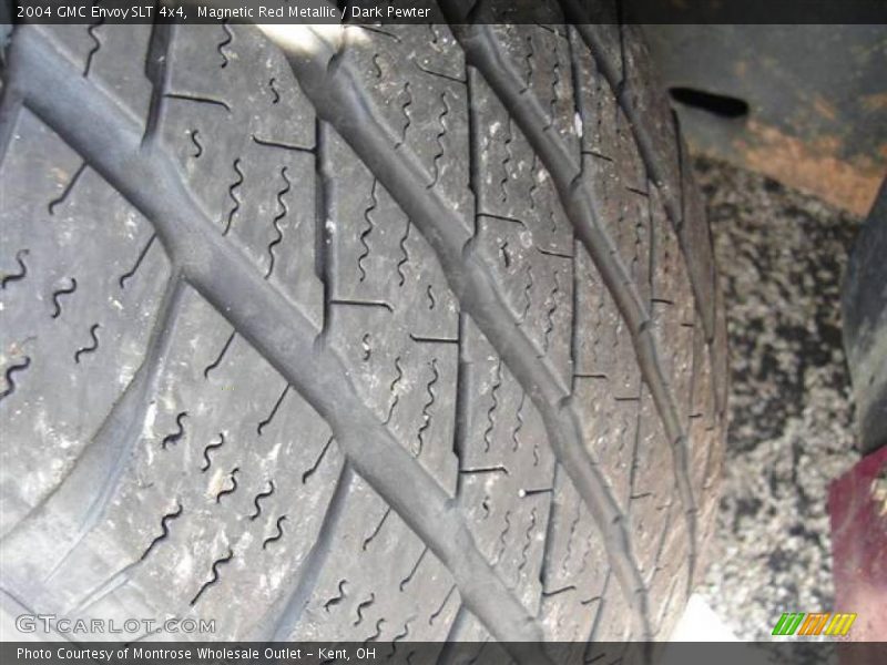 Magnetic Red Metallic / Dark Pewter 2004 GMC Envoy SLT 4x4