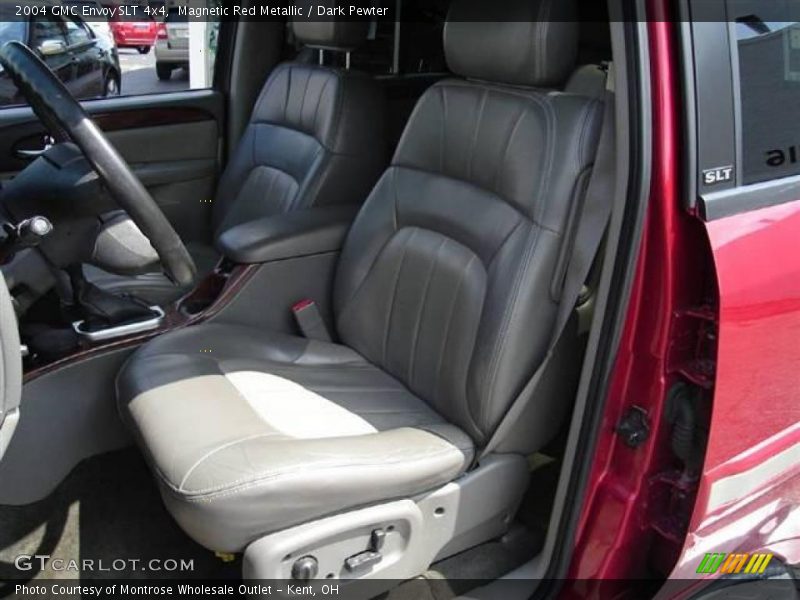 Magnetic Red Metallic / Dark Pewter 2004 GMC Envoy SLT 4x4