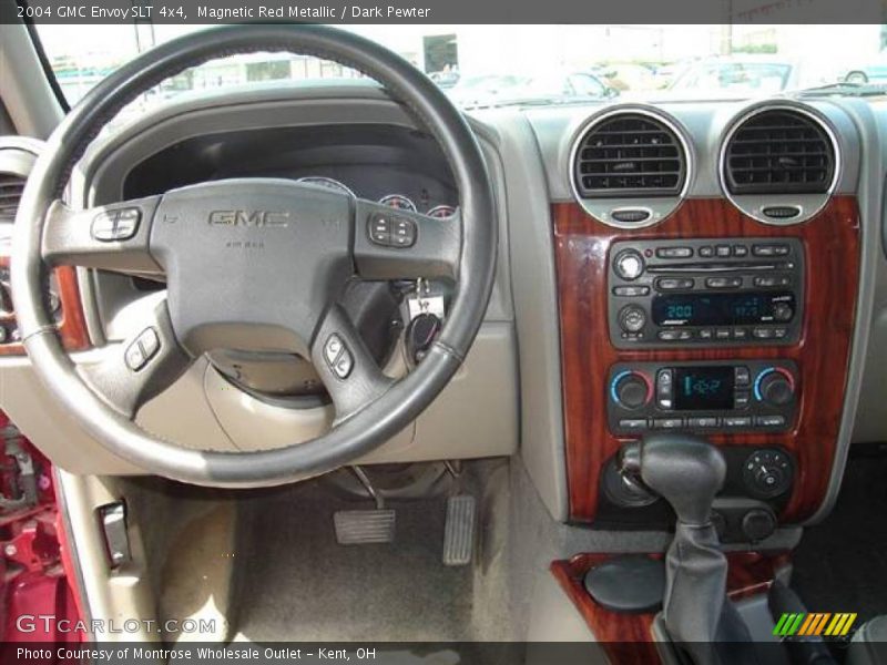 Magnetic Red Metallic / Dark Pewter 2004 GMC Envoy SLT 4x4