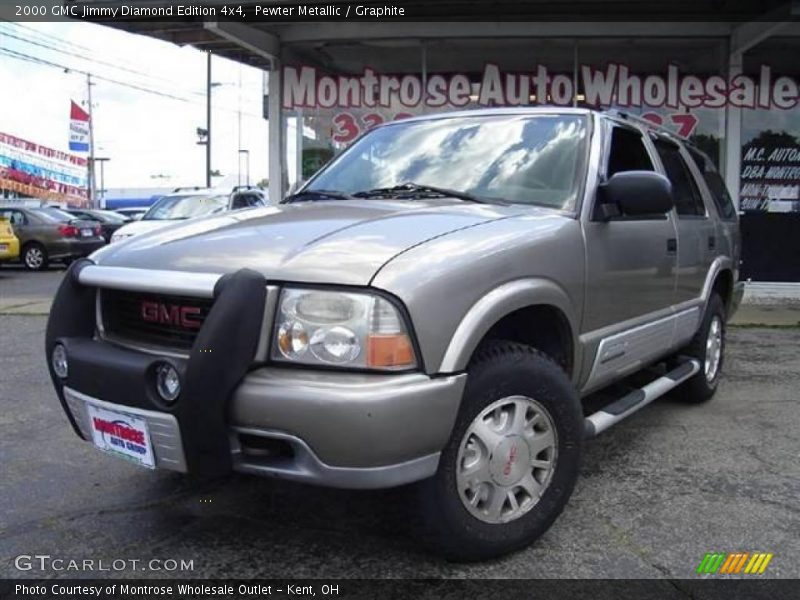 Pewter Metallic / Graphite 2000 GMC Jimmy Diamond Edition 4x4