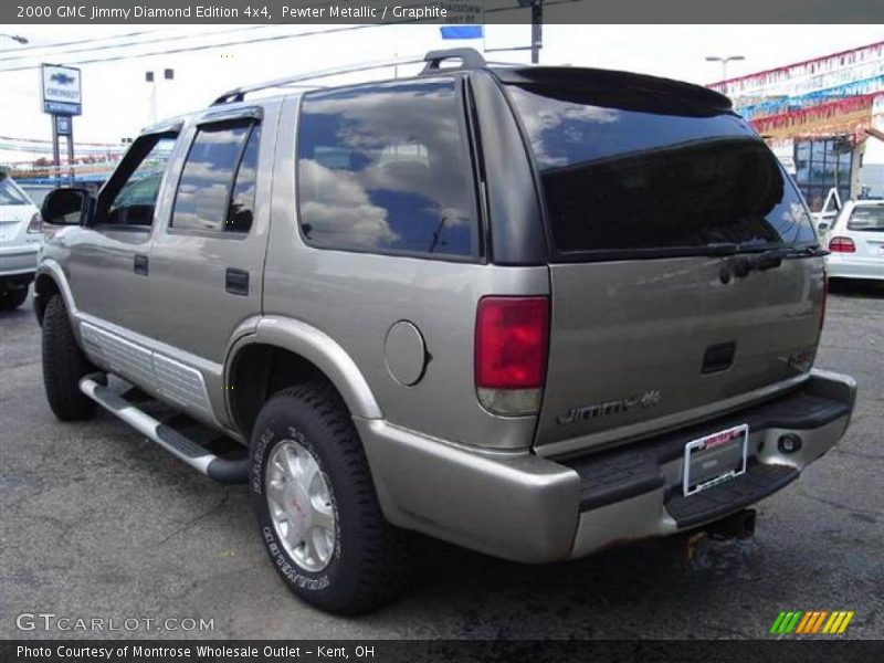 Pewter Metallic / Graphite 2000 GMC Jimmy Diamond Edition 4x4