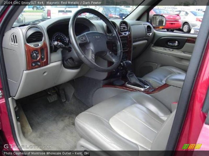 Magnetic Red Metallic / Dark Pewter 2004 GMC Envoy SLT 4x4