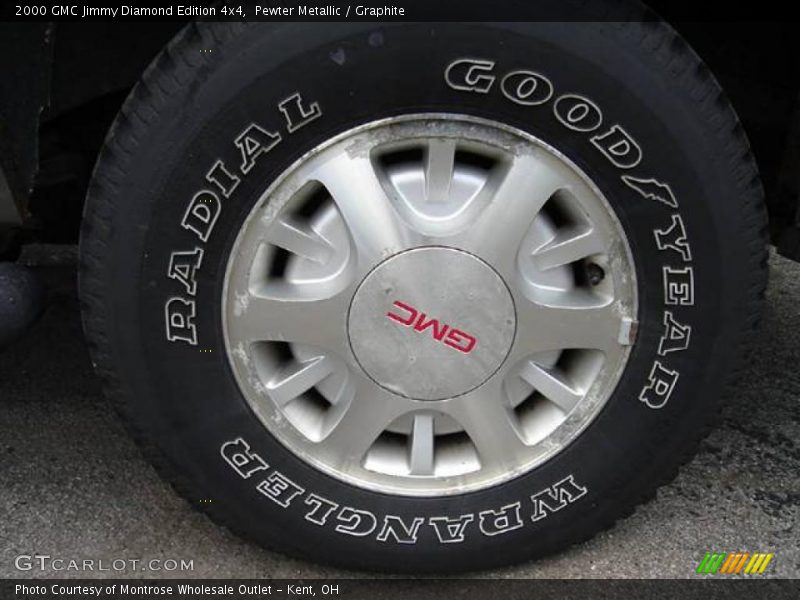 Pewter Metallic / Graphite 2000 GMC Jimmy Diamond Edition 4x4