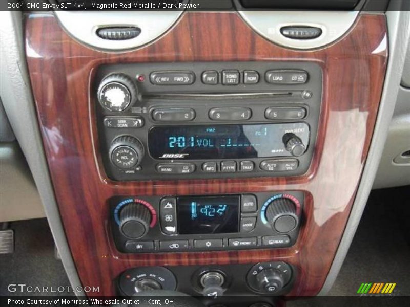 Magnetic Red Metallic / Dark Pewter 2004 GMC Envoy SLT 4x4