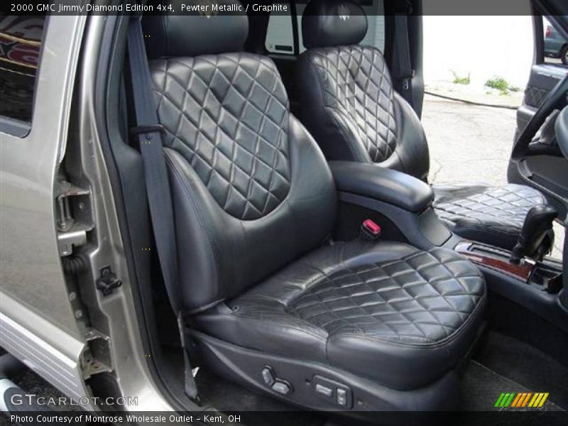 Pewter Metallic / Graphite 2000 GMC Jimmy Diamond Edition 4x4