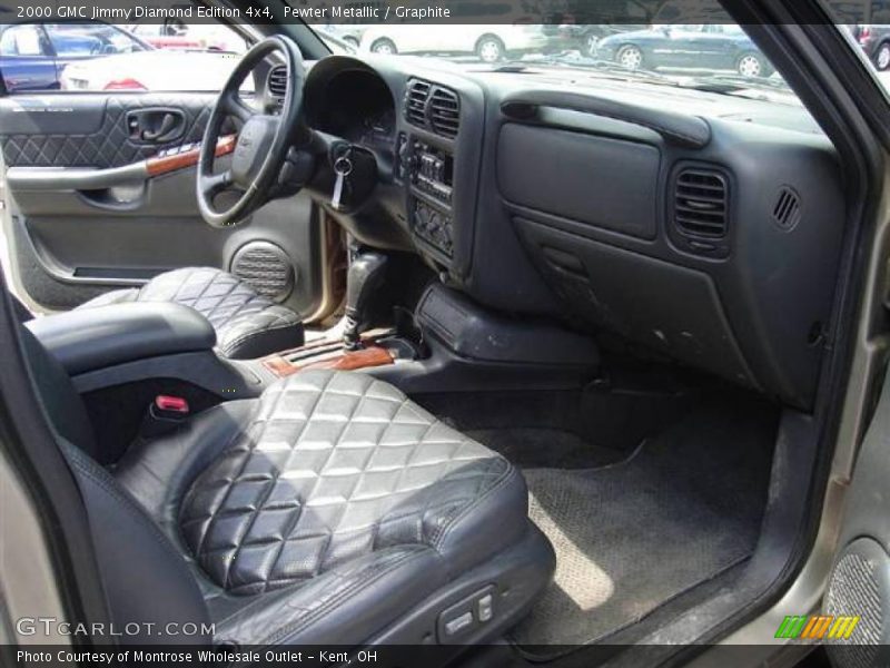 Pewter Metallic / Graphite 2000 GMC Jimmy Diamond Edition 4x4