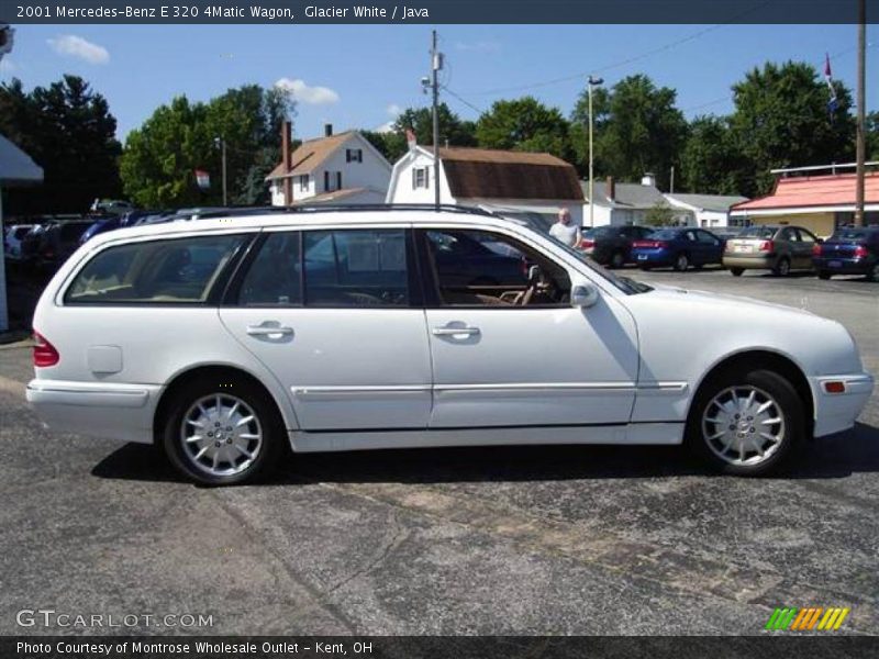 Glacier White / Java 2001 Mercedes-Benz E 320 4Matic Wagon