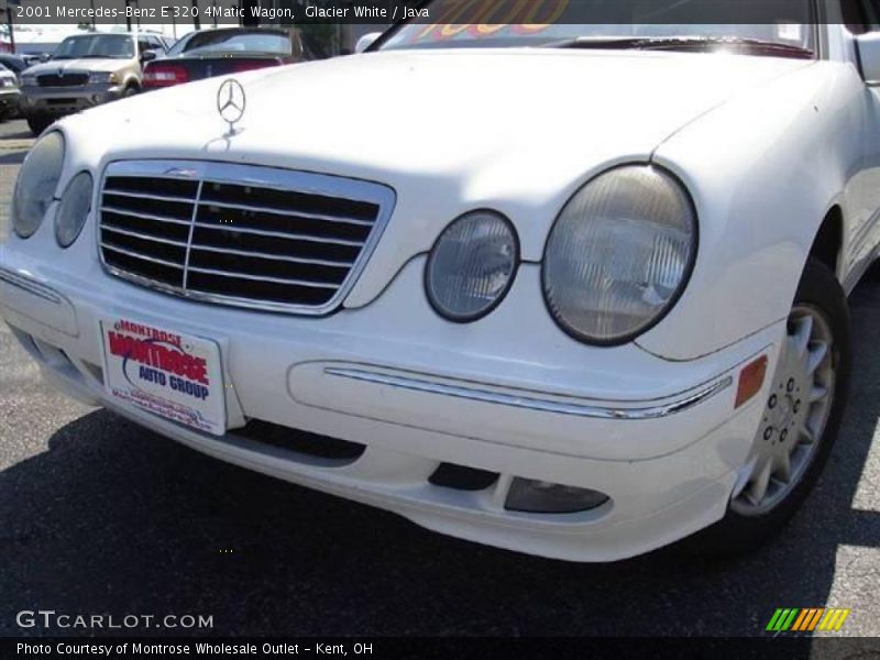 Glacier White / Java 2001 Mercedes-Benz E 320 4Matic Wagon