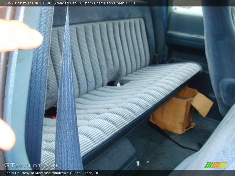 Custom Chameleon Green / Blue 1992 Chevrolet C/K C1500 Extended Cab