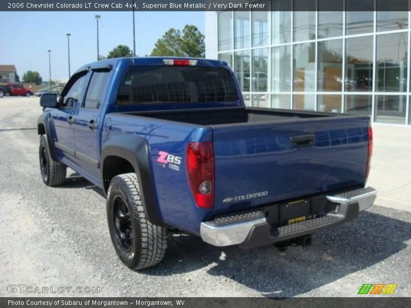 Superior Blue Metallic / Very Dark Pewter 2006 Chevrolet Colorado LT Crew Cab 4x4