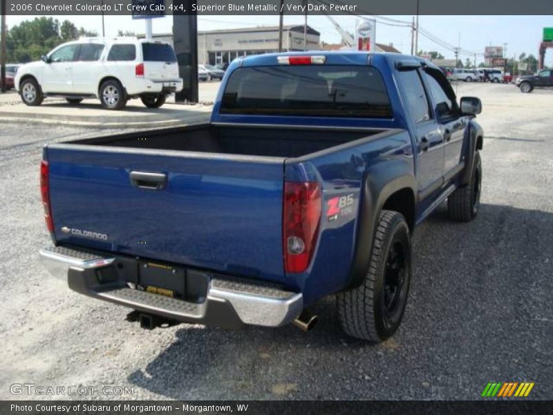 Superior Blue Metallic / Very Dark Pewter 2006 Chevrolet Colorado LT Crew Cab 4x4