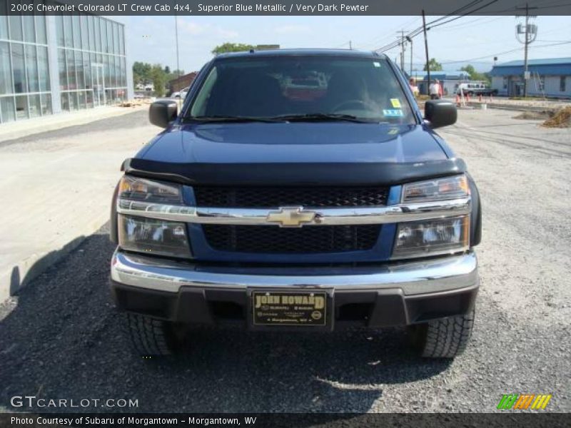 Superior Blue Metallic / Very Dark Pewter 2006 Chevrolet Colorado LT Crew Cab 4x4