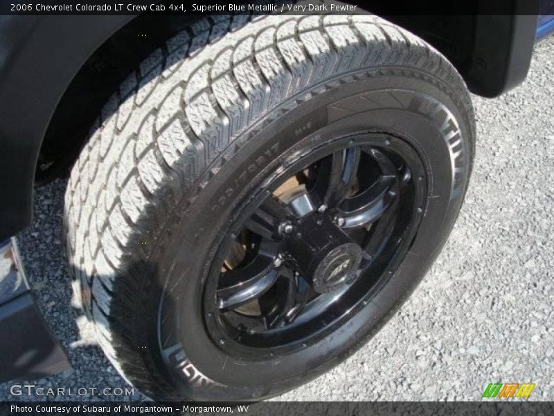 Superior Blue Metallic / Very Dark Pewter 2006 Chevrolet Colorado LT Crew Cab 4x4