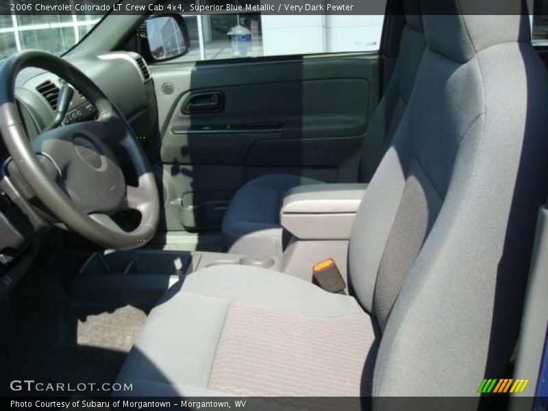 Superior Blue Metallic / Very Dark Pewter 2006 Chevrolet Colorado LT Crew Cab 4x4
