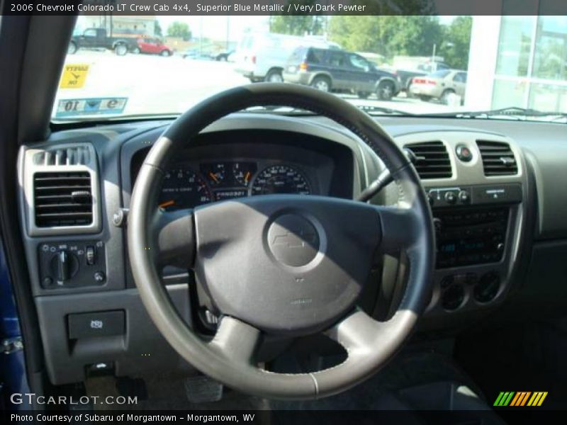 Superior Blue Metallic / Very Dark Pewter 2006 Chevrolet Colorado LT Crew Cab 4x4