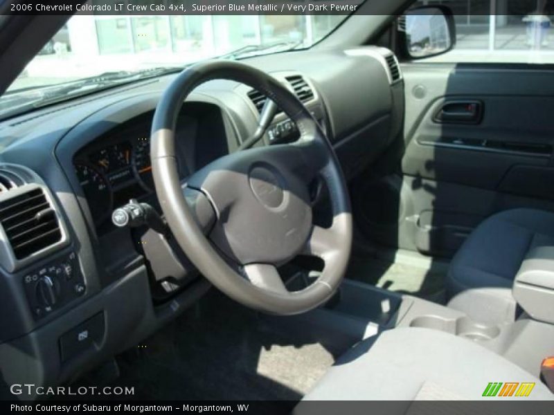 Superior Blue Metallic / Very Dark Pewter 2006 Chevrolet Colorado LT Crew Cab 4x4