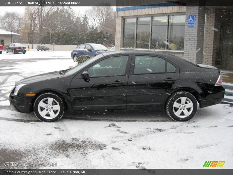 Black / Charcoal Black 2006 Ford Fusion SE