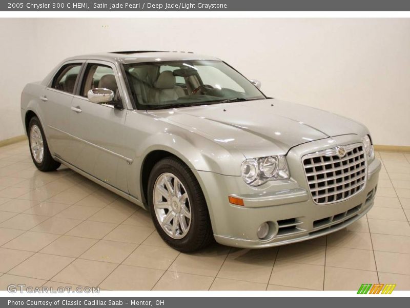 Satin Jade Pearl / Deep Jade/Light Graystone 2005 Chrysler 300 C HEMI