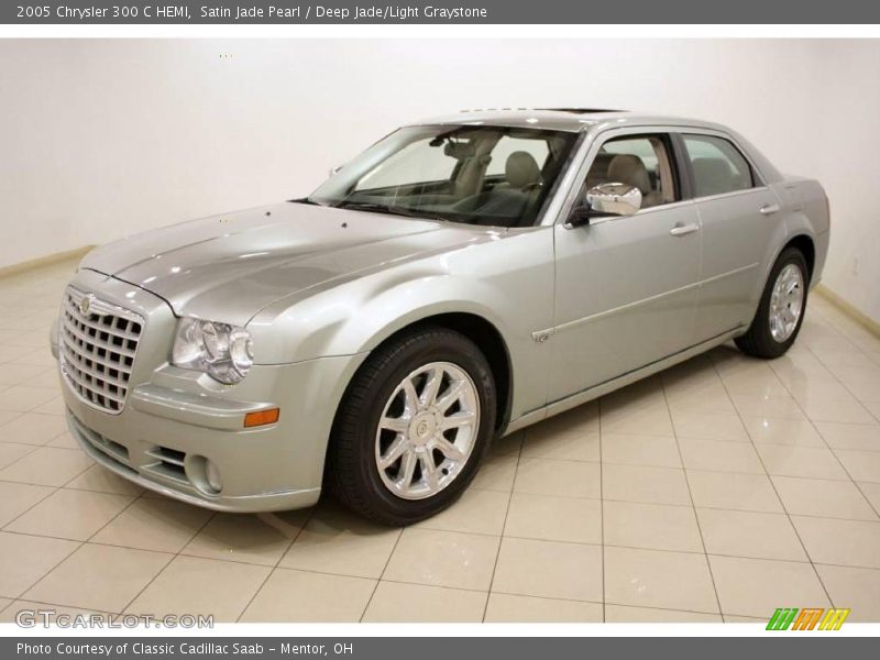 Satin Jade Pearl / Deep Jade/Light Graystone 2005 Chrysler 300 C HEMI