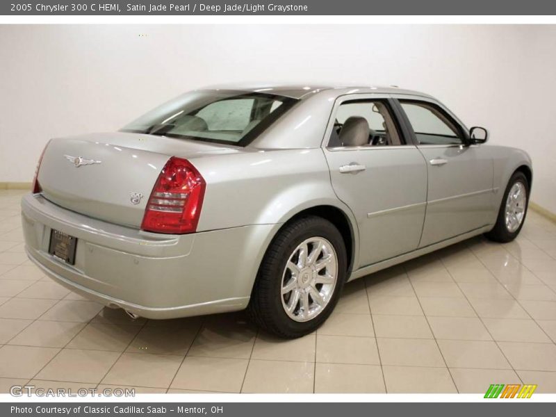 Satin Jade Pearl / Deep Jade/Light Graystone 2005 Chrysler 300 C HEMI