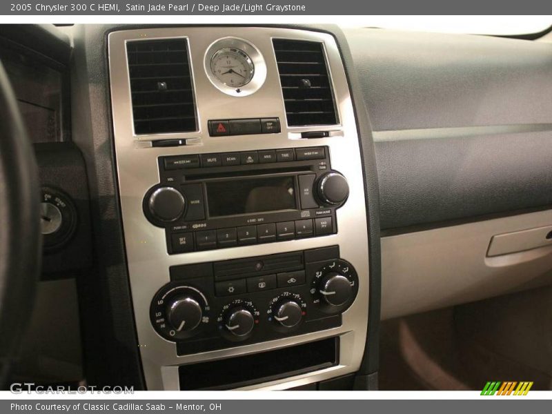 Satin Jade Pearl / Deep Jade/Light Graystone 2005 Chrysler 300 C HEMI