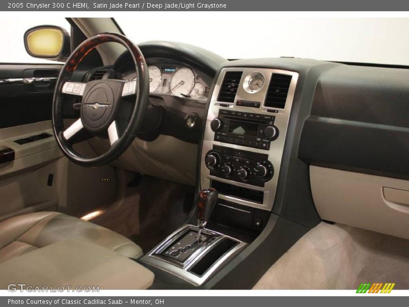 Satin Jade Pearl / Deep Jade/Light Graystone 2005 Chrysler 300 C HEMI