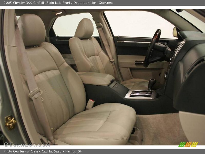 Satin Jade Pearl / Deep Jade/Light Graystone 2005 Chrysler 300 C HEMI
