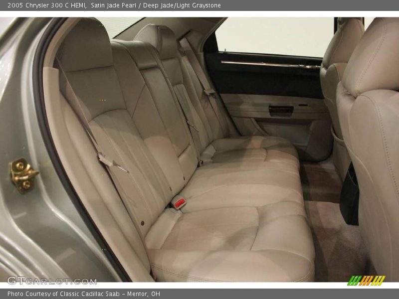 Satin Jade Pearl / Deep Jade/Light Graystone 2005 Chrysler 300 C HEMI