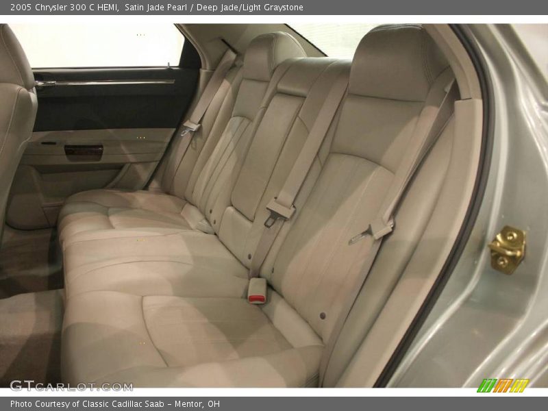 Satin Jade Pearl / Deep Jade/Light Graystone 2005 Chrysler 300 C HEMI