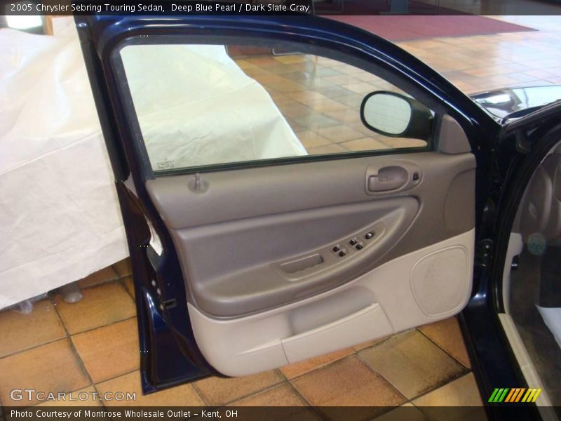 Deep Blue Pearl / Dark Slate Gray 2005 Chrysler Sebring Touring Sedan