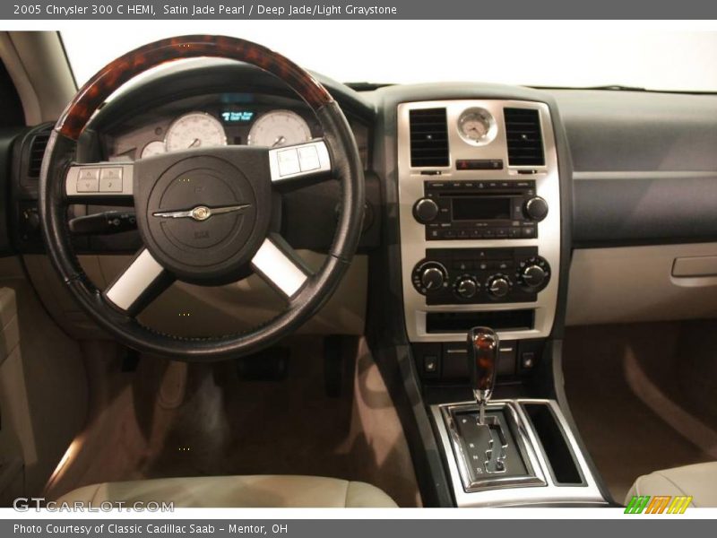 Satin Jade Pearl / Deep Jade/Light Graystone 2005 Chrysler 300 C HEMI