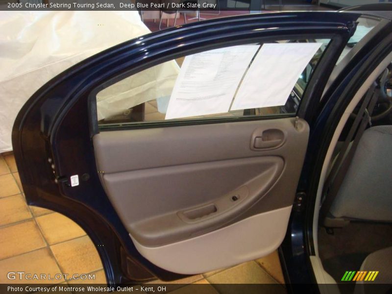Deep Blue Pearl / Dark Slate Gray 2005 Chrysler Sebring Touring Sedan