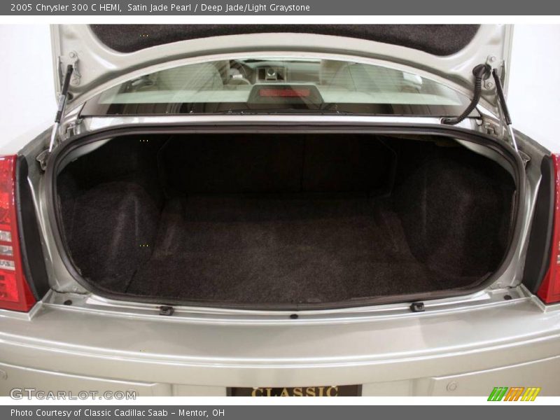 Satin Jade Pearl / Deep Jade/Light Graystone 2005 Chrysler 300 C HEMI