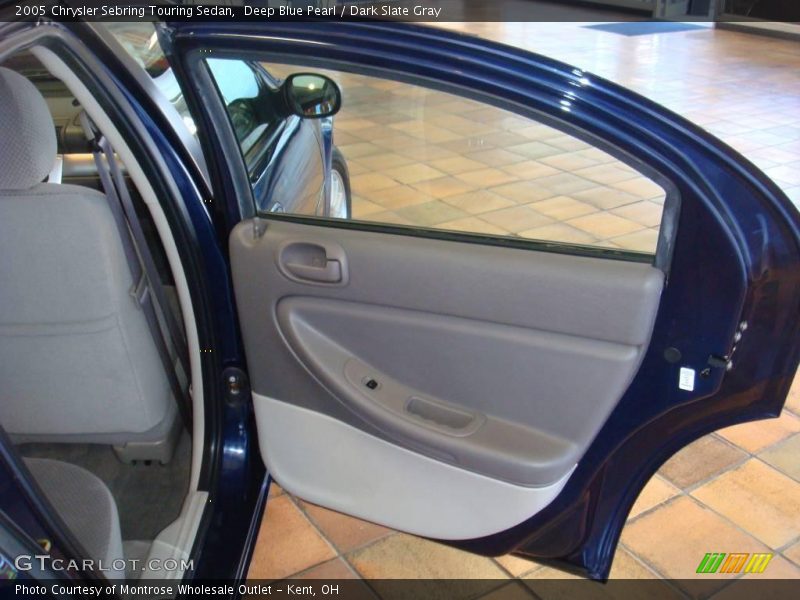 Deep Blue Pearl / Dark Slate Gray 2005 Chrysler Sebring Touring Sedan