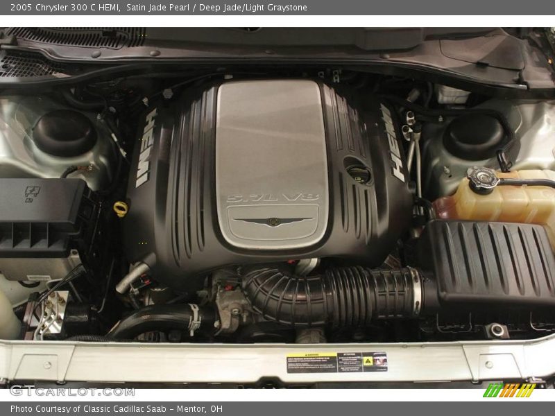 Satin Jade Pearl / Deep Jade/Light Graystone 2005 Chrysler 300 C HEMI