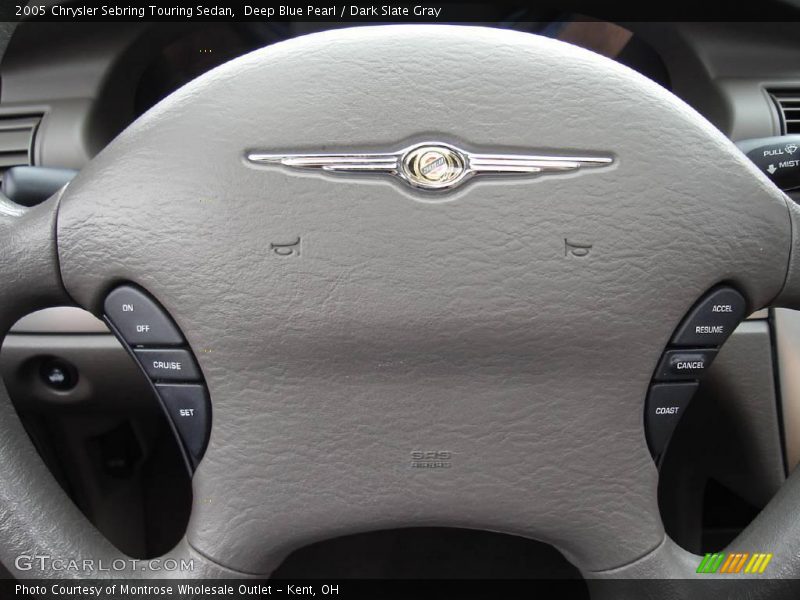 Deep Blue Pearl / Dark Slate Gray 2005 Chrysler Sebring Touring Sedan