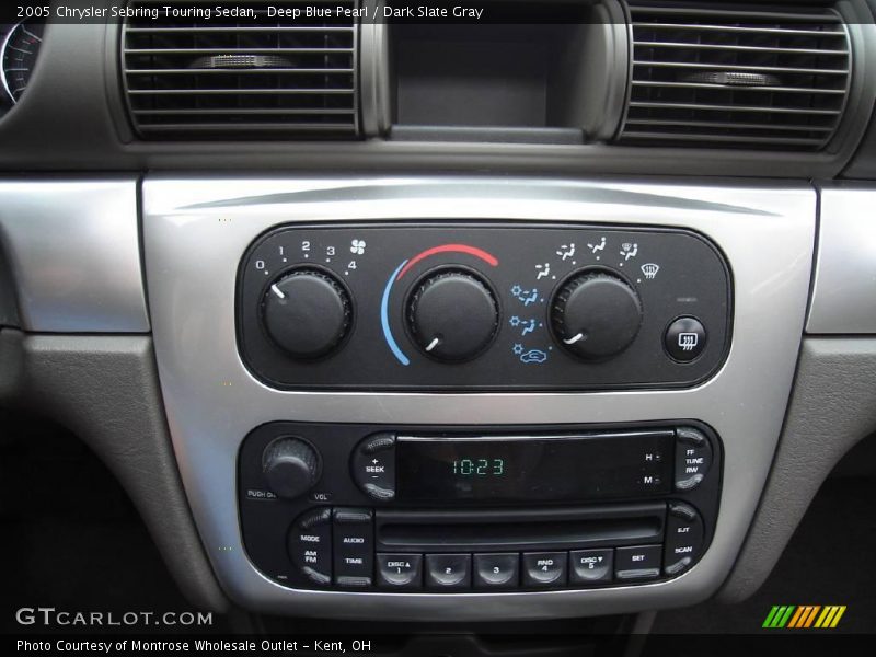Deep Blue Pearl / Dark Slate Gray 2005 Chrysler Sebring Touring Sedan