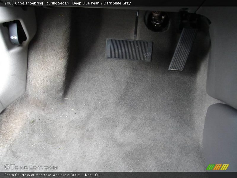 Deep Blue Pearl / Dark Slate Gray 2005 Chrysler Sebring Touring Sedan