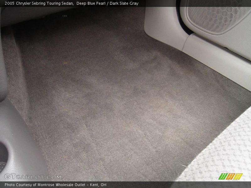 Deep Blue Pearl / Dark Slate Gray 2005 Chrysler Sebring Touring Sedan