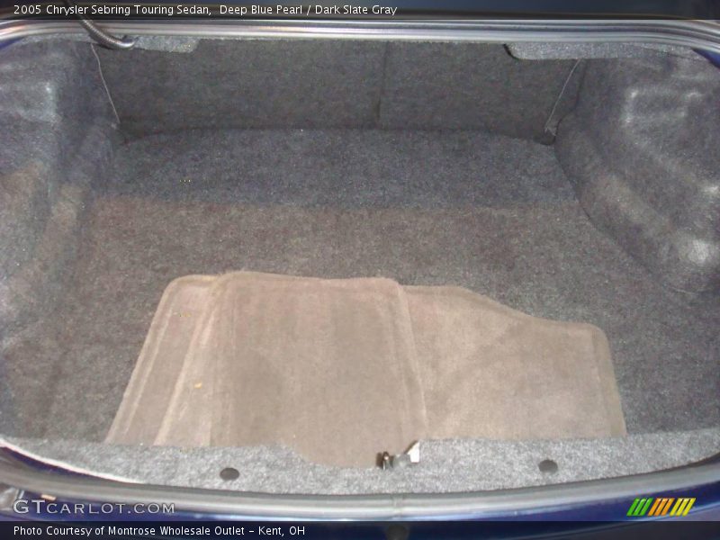 Deep Blue Pearl / Dark Slate Gray 2005 Chrysler Sebring Touring Sedan
