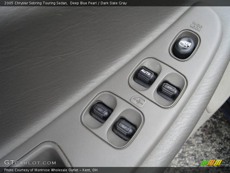 Deep Blue Pearl / Dark Slate Gray 2005 Chrysler Sebring Touring Sedan