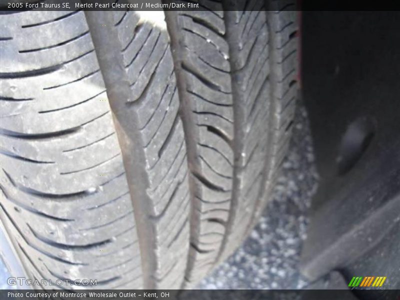 Merlot Pearl Clearcoat / Medium/Dark Flint 2005 Ford Taurus SE