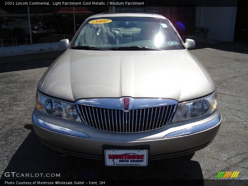 Light Parchment Gold Metallic / Medium Parchment 2001 Lincoln Continental