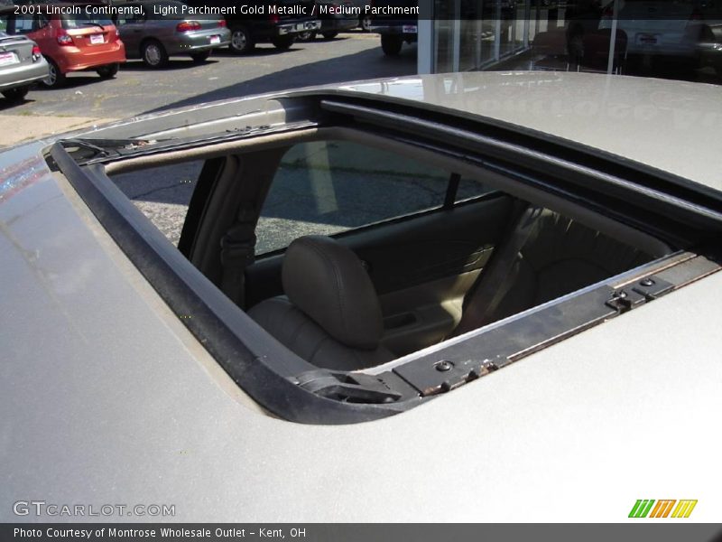 Light Parchment Gold Metallic / Medium Parchment 2001 Lincoln Continental
