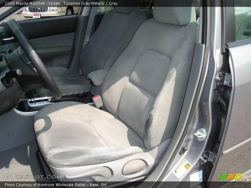 Tungsten Gray Metallic / Gray 2006 Mazda MAZDA6 i Sedan
