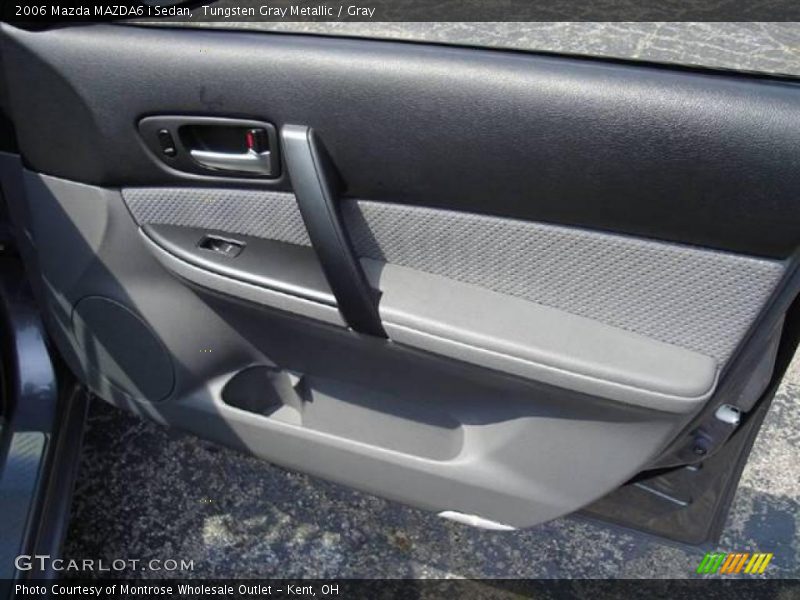 Tungsten Gray Metallic / Gray 2006 Mazda MAZDA6 i Sedan