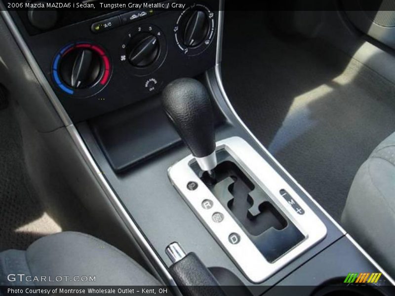 Tungsten Gray Metallic / Gray 2006 Mazda MAZDA6 i Sedan