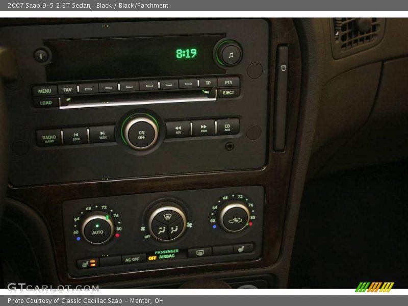 Black / Black/Parchment 2007 Saab 9-5 2.3T Sedan