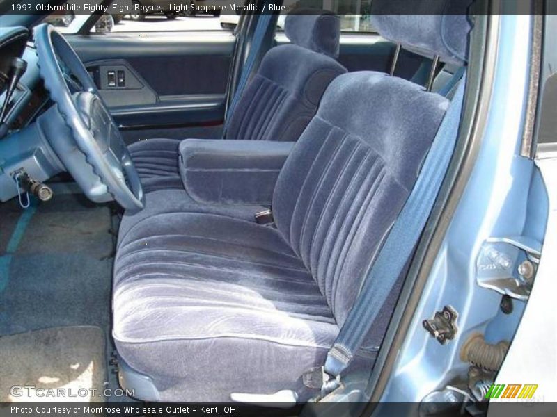 Light Sapphire Metallic / Blue 1993 Oldsmobile Eighty-Eight Royale