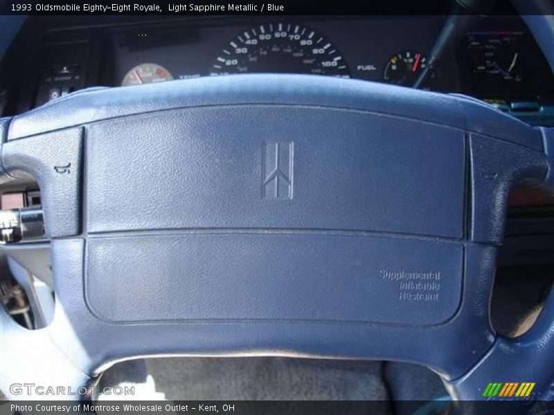 Light Sapphire Metallic / Blue 1993 Oldsmobile Eighty-Eight Royale